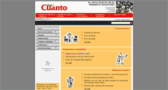 Desktop Screenshot of cuanto.org