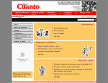 Tablet Screenshot of cuanto.org